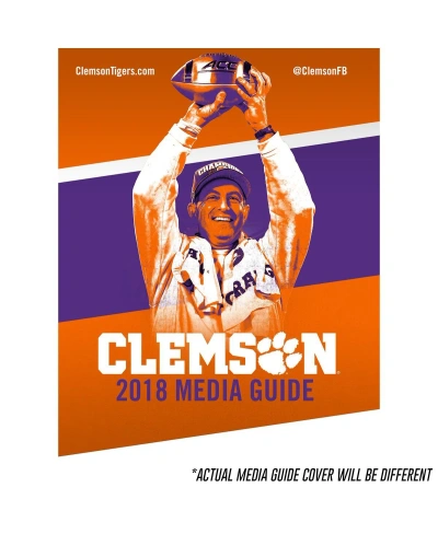 Fanatics Authentic Clemson Tigers 2018 Media Guide In Multi