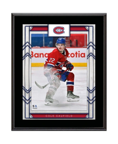 Fanatics Authentic Cole Caufield Montreal Canadiens 10.5" X 13" Sublimated Player Plaque In Multi