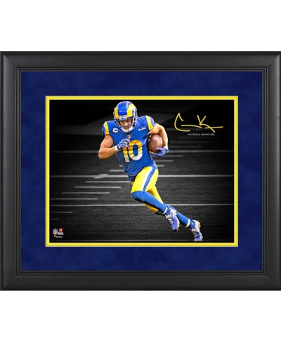 Fanatics Authentic Cooper Kupp Los Angeles Rams Framed 11" X 14" Spotlight Photograph In Multi