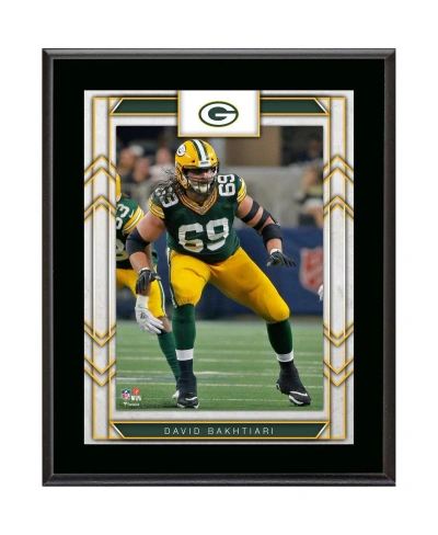 Fanatics Authentic David Bakhtiari Green Bay Packers 10.5" X 13" Player Sublimated Plaque In Multi