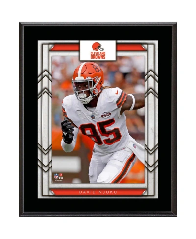 Fanatics Authentic David Njoku Cleveland Browns 10.5" X 13" Player Sublimated Plaque In Multi