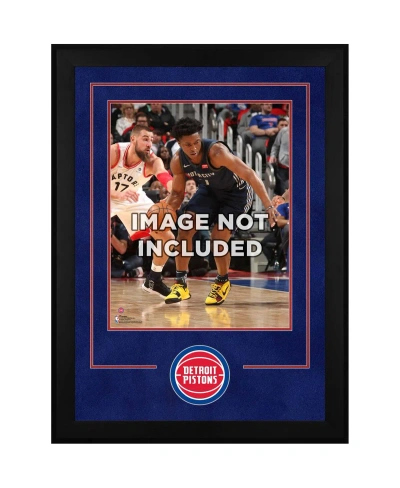 Fanatics Authentic Detroit Pistons 16" X 20" Deluxe Vertical Frame With Team Logo In Multi
