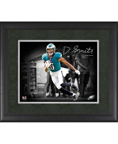 Fanatics Authentic Devonta Smith Philadelphia Eagles Facsimile Signature Framed 11" X 14" Spotlight Photograph In Multi