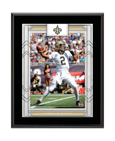 Fanatics Authentic Jameis Winston New Orleans Saints 10.5" X 13" Sublimated Player Plaque In Multi