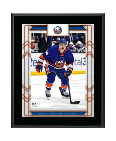 Fanatics Authentic Jean-gabriel Pageau New York Islanders 10.5" X 13" Sublimated Player Plaque In Multi