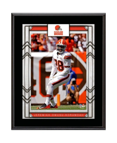 Fanatics Authentic Jeremiah Owusu-koramoah Cleveland Browns 10.5" X 13" Sublimated Player Plaque In Multi
