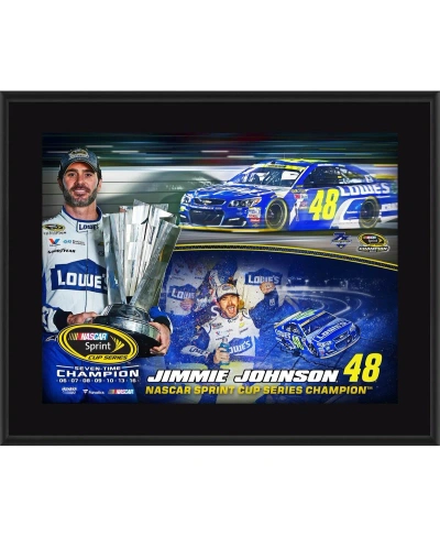 Fanatics Authentic Jimmie Johnson 10.5" X 13" 2016 Sprint Cup Champion Sublimated Plaque In Multi