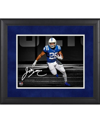 Fanatics Authentic Jonathan Taylor Indianapolis Colts Framed 11" X 14" Spotlight Photograph In Multi