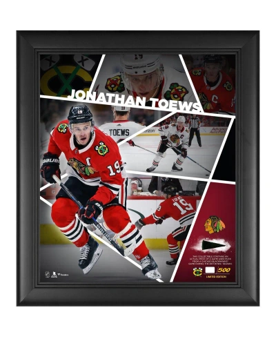 Fanatics Authentic Jonathan Toews Chicago Blackhawks Framed 15'' X 17'' Impact Player Collage With A Piece Of Game-used In Multi