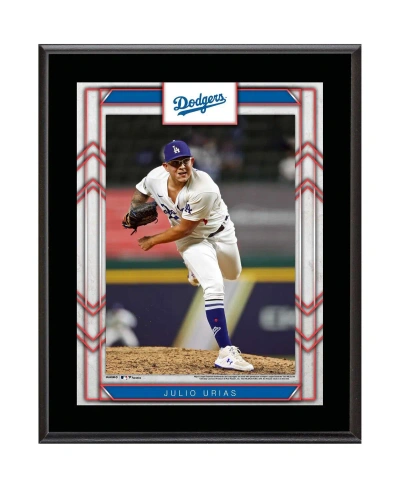 Fanatics Authentic Julio Urias Los Angeles Dodgers 10.5'' X 13'' Sublimated Player Name Plaque In Multi