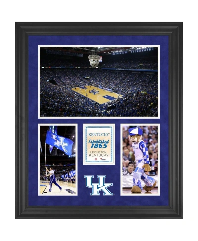 Fanatics Authentic Kentucky Wildcats Commonwealth Stadium Framed 20" X 24" 3-opening Collage In Multi