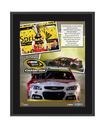 Fanatics Authentic Kevin Harvick 2014 Nascar Sprint Cup Series Champion 10.5'' X 13'' Sublimated Plaque Collage In Multi
