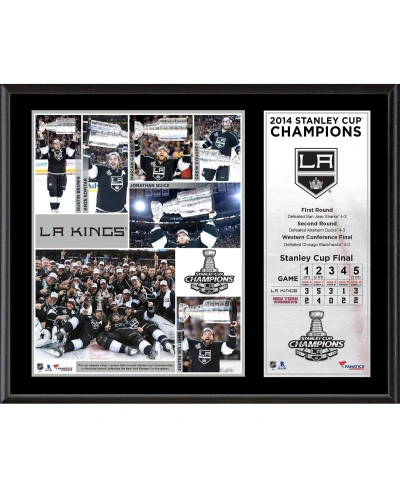 Fanatics Authentic Los Angeles Kings 2014 Stanley Cup Champions 12'' X 15'' Sublimated Plaque In Multi