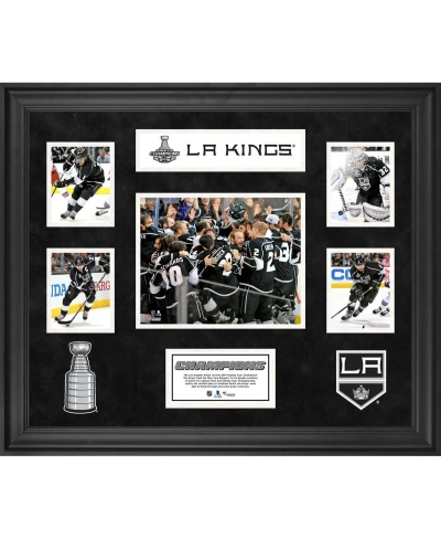 Fanatics Authentic Los Angeles Kings 2014 Stanley Cup Champions Framed 5-photograph Collage In Multi