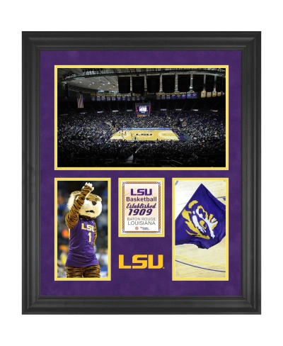 Fanatics Authentic Lsu Tigers Pete Maravich Assembly Center Framed 20" X 24" 3-opening Collage In Multi