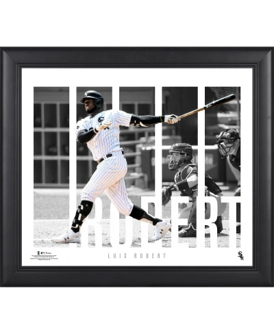 Fanatics Authentic Luis Robert Chicago White Sox Framed 15" X 17" Player Panel Collage In Multi