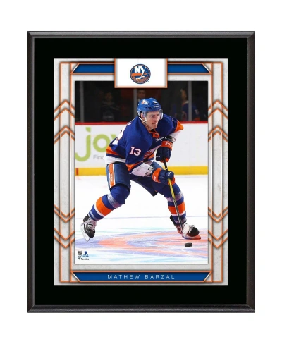 Fanatics Authentic Mathew Barzal New York Islanders 10.5" X 13" Sublimated Player Plaque In Multi