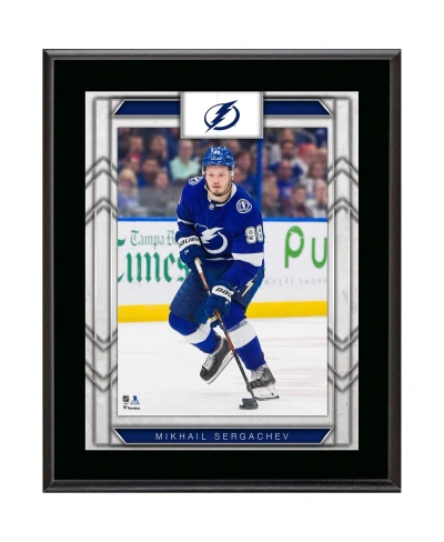 Fanatics Authentic Mikhail Sergachev Tampa Bay Lightning 10.5" X 13" Sublimated Player Plaque In Multi