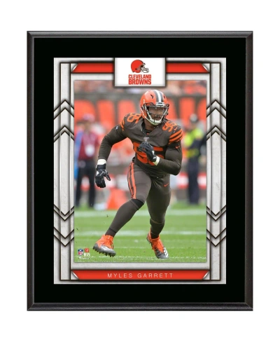 Fanatics Authentic Myles Garrett Cleveland Browns 10.5" X 13" Player Sublimated Plaque In Multi
