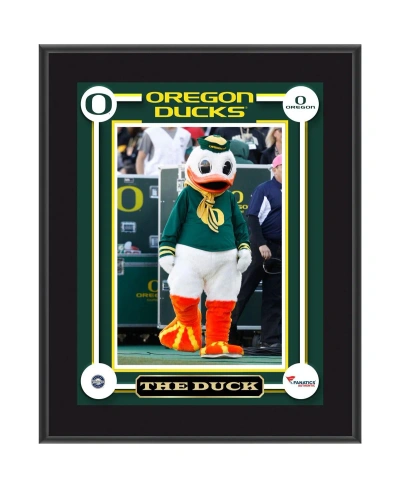 Fanatics Authentic Oregon Ducks Fighting Duck Mascot 10.5" X 13"sublimated Plaque In Multi