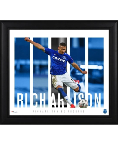 Fanatics Authentic Richarlison Everton Framed 15" X 17" Player Panel Collage In Multi