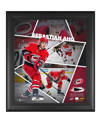 Fanatics Authentic Sebastian Aho Carolina Hurricanes Framed 15'' X 17'' Impact Player Collage With A Piece Of Game-used In Multi