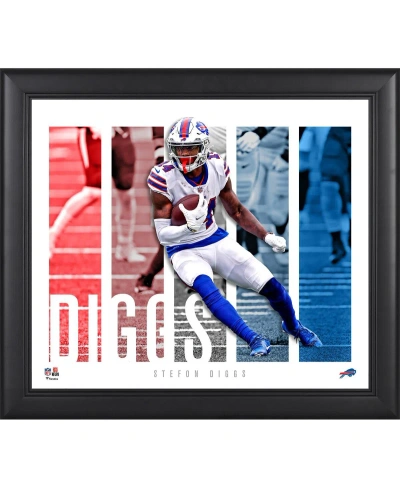Fanatics Authentic Stefon Diggs Buffalo Bills Framed 15" X 17" Player Panel Collage In Multi
