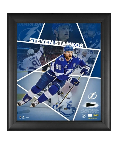 Fanatics Authentic Steven Stamkos Tampa Bay Lightning Framed 15'' X 17'' Impact Player Collage With A Piece Of Game-use In Multi