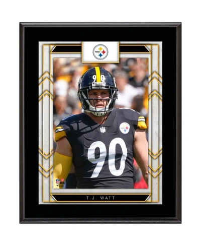 Fanatics Authentic T.j. Watt Pittsburgh Steelers 10.5" X 13" Sublimated Player Plaque In Multi