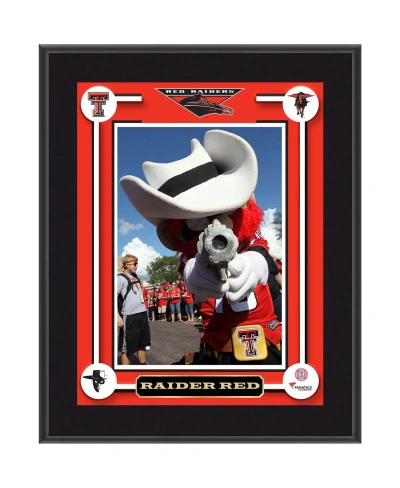 Fanatics Authentic Texas Tech Red Raiders Raider Red 10.5'' X 13'' Sublimated Mascot Plaque In Multi