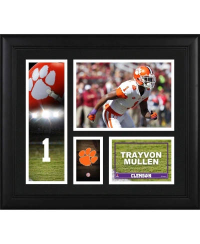 Fanatics Authentic Trayvon Mullen Clemson Tigers Framed 15" X 17" Player Collage In Multi