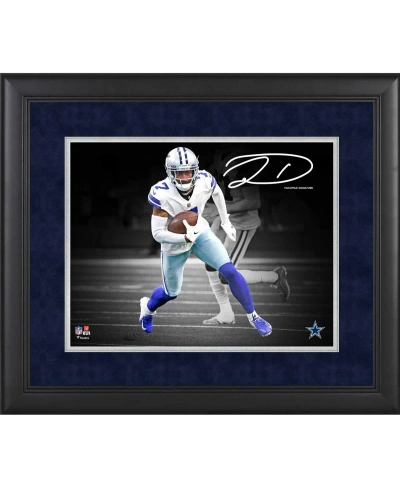 Fanatics Authentic Trevon Diggs Dallas Cowboys Facsimile Signature Framed 11" X 14" Spotlight Photograph In Multi