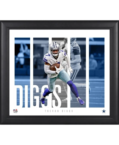 Fanatics Authentic Trevon Diggs Dallas Cowboys Framed 15" X 17" Player Panel Collage In Multi