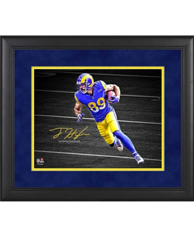 Fanatics Authentic Tyler Higbee Los Angeles Rams Framed 11" X 14" Spotlight Photograph In Multi