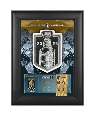 Fanatics Authentic Vegas Golden Knights 2023 Stanley Cup Champions Framed 5" X 7" Collage With 2023 Stanley Cup Champio In Multi