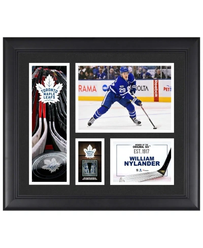 Fanatics Authentic William Nylander Toronto Maple Leafs Framed 15" X 17" Player Collage With A Piece Of Game-used Puck In Multi