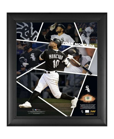 Fanatics Authentic Yoan Moncada Chicago White Sox Framed 15" X 17" Impact Player Collage With A Piece Of Game-used Base In Multi