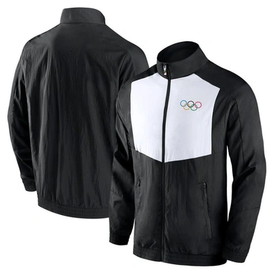 Fanatics Branded Black Olympic Games Elevated Full-zip Track Jacket