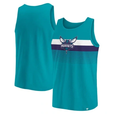 Fanatics Branded Teal Charlotte Hornets Wild Game Tank Top