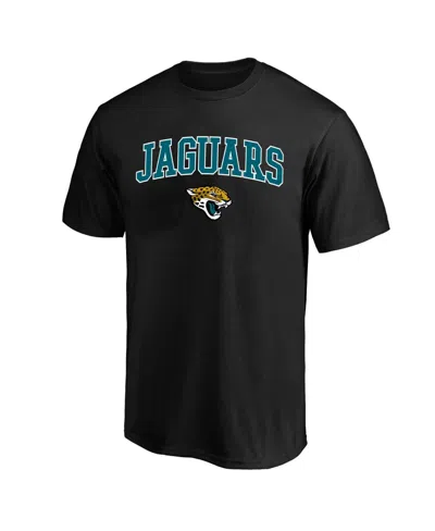 Fanatics Men's Black Jacksonville Jaguars Big Tall Arch Logo T-shirt