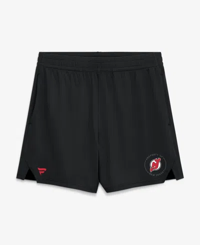 Fanatics Men's Black New Jersey Devils Authentic Pro Training Shorts