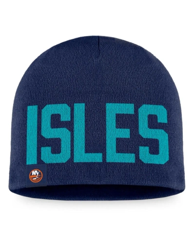 Fanatics Men's  Navy New York Islanders 2024 Nhl Stadium Series Knit Hat