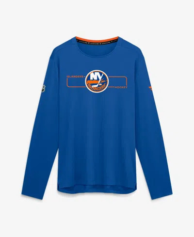 Fanatics Men's Royal New York Islanders Authentic Pro Rink Tech Long Sleeve T-shirt In Blue