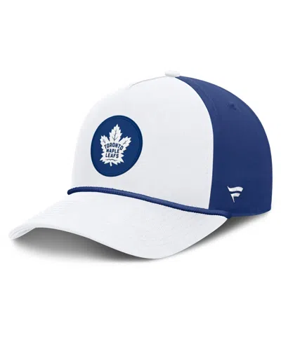 Fanatics Men's White Toronto Maple Leafs Authentic Pro Rink A-frame Adjustable Hat