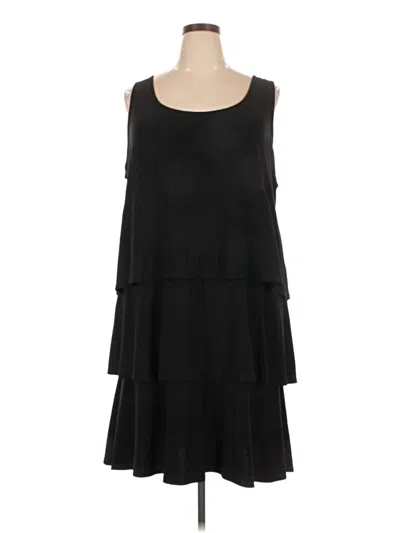 Pre-owned Fashion Bug Casual Dress In Black