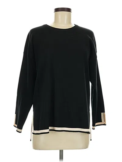 Pre-owned Fashion Pullover Sweater In Black