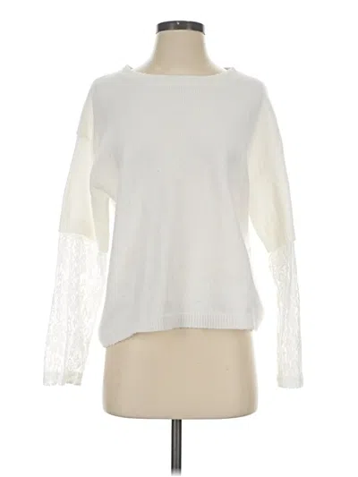 Pre-owned Fashion Pullover Sweater In Ivory