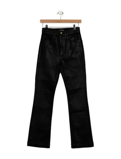 Pre-owned Favorite Daughter High-rise Flared Jeans W/ Tags In Black