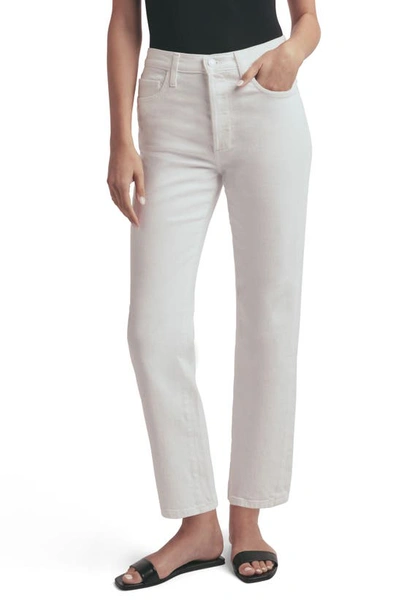 Favorite Daughter The Vivi Ankle Jeans In Leche