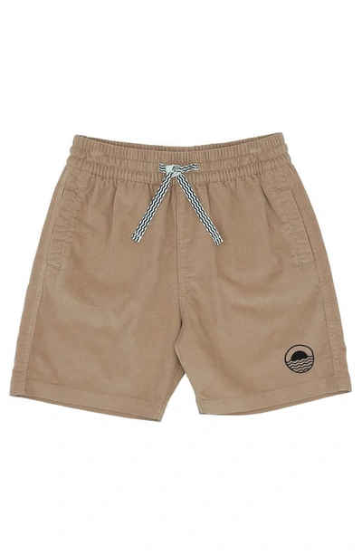 Feather 4 Arrow Babies' Line Up Shorts In Burro